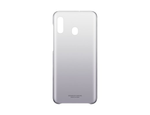 Чехол Samsung Gradation Cover для Galaxy A20 черный купить,NaN
