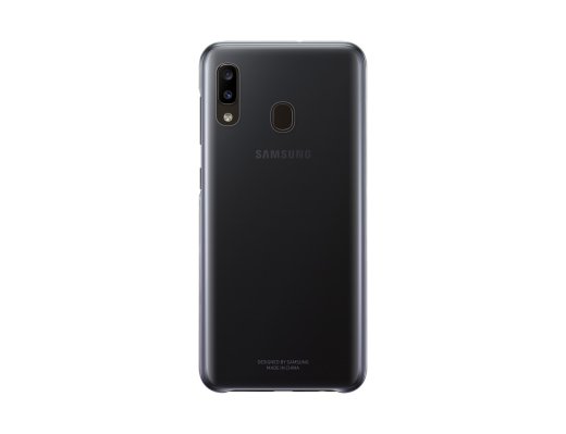 Чехол Samsung Gradation Cover для Galaxy A20 черный купить,NaN