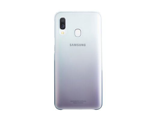 Чехол Samsung Gradation Cover для Galaxy A40 черный купить,NaN