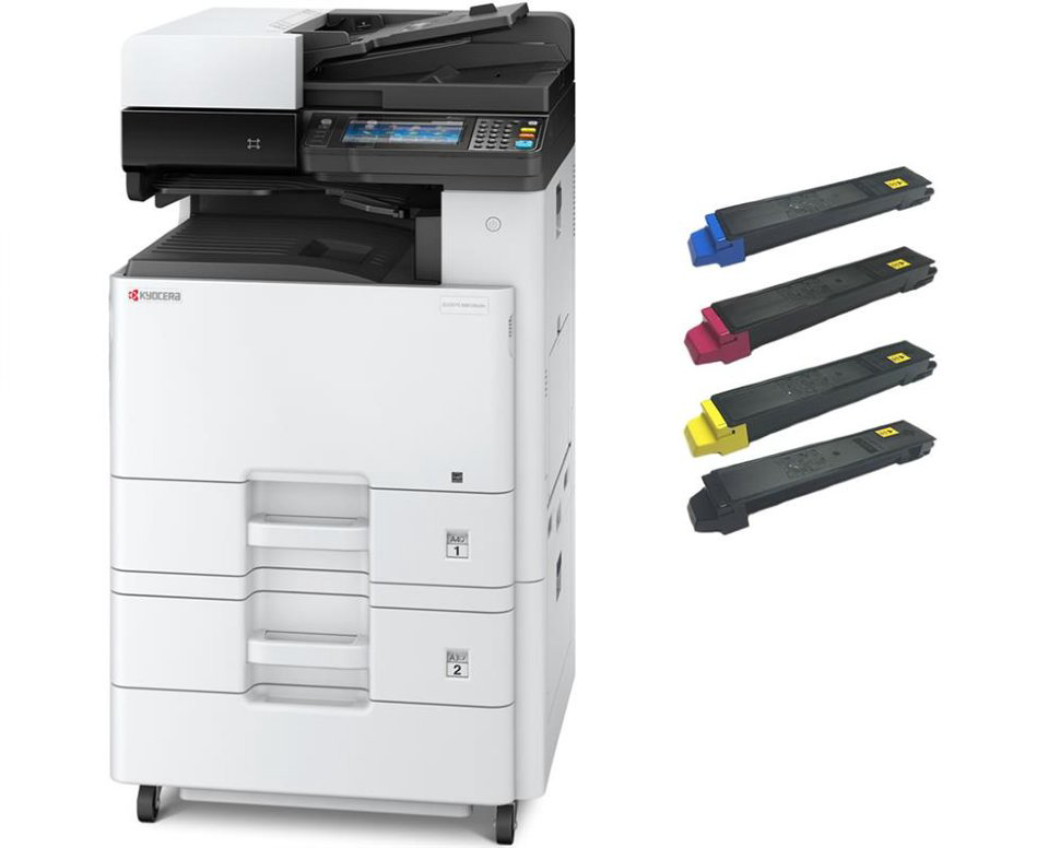МФУ Kyocera Ecosys M8130cidn 1102P33NL0 черно-белый купить,NaN
