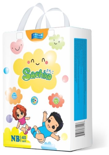 Подгузники Sachiko NB, 40 шт