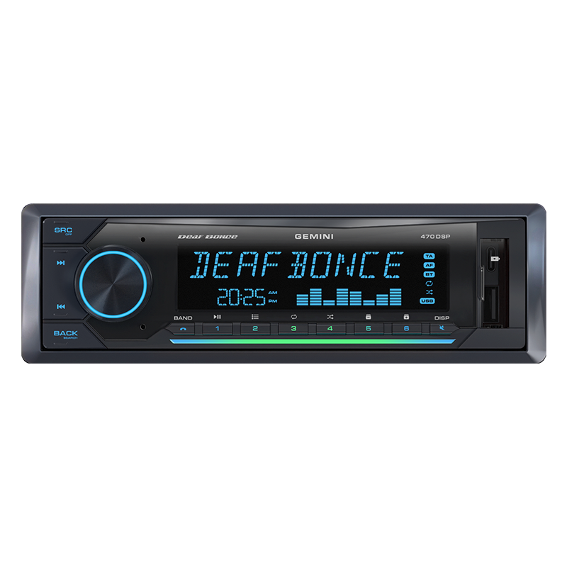 Автомагнитола Deaf Bonce Gemini 470DSP 1DIN купить,NaN