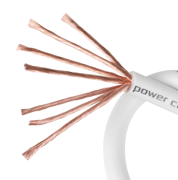 Кабель DL Audio Piranha Power Cable 4 Ga 5м белый