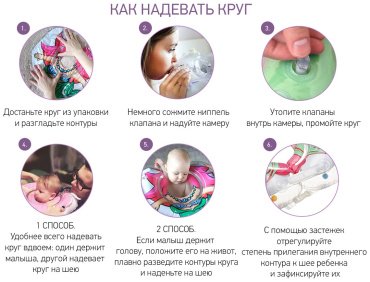 Круг на шею ROXY RN-008 с рождения мультиколор