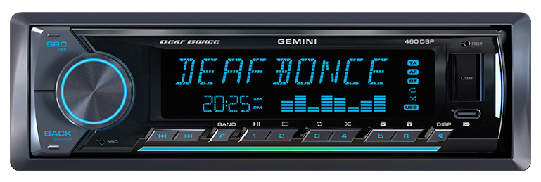 Автомагнитола Deaf Bonce Gemini 460DSP 1DIN купить,46610