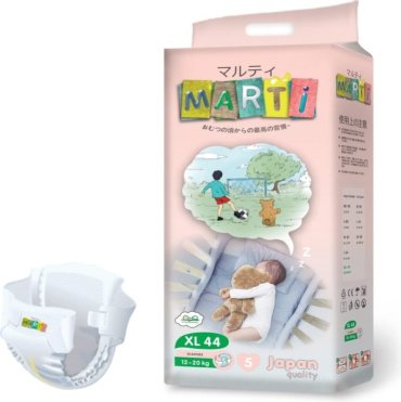 Подгузники MARTI XL, 44 шт