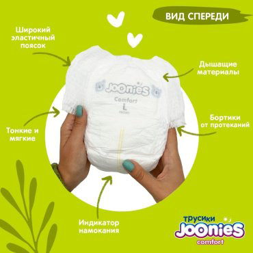 Трусики Joonies M, 54 шт купить,NaN