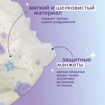 Трусики Joonies Magic Night (ночные) XL, 20 шт купить,NaN