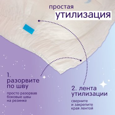 Трусики Joonies Magic Night (ночные) XL, 20 шт купить,NaN