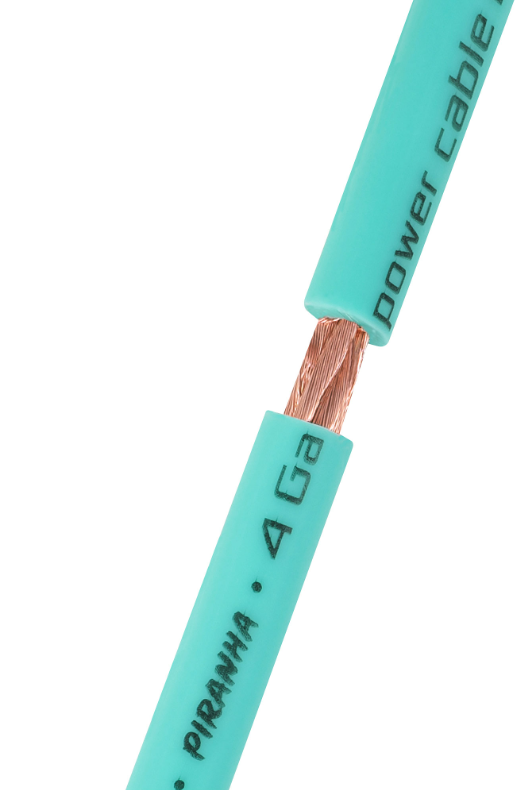 Кабель DL Audio Piranha Power Cable 4 Ga 5м Бирюзовый купить,12000