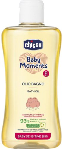 Chicco Baby moments с экстрактом хлопка и витамином Е 200 мл купить,NaN