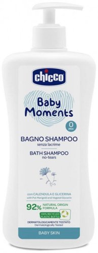 Chicco Шампунь-пена Baby moments с календулой 500 мл