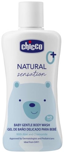Средство для купания Chicco Natural Sensation, 200 мл