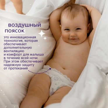 Трусики Joonies Magic Night (ночные) M, 24 шт купить,0