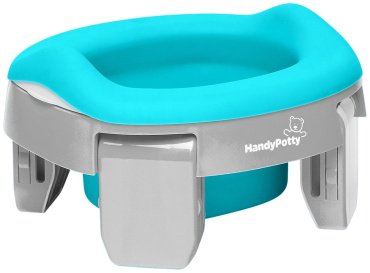 Горшок ROXY HP-255G голубой, серый