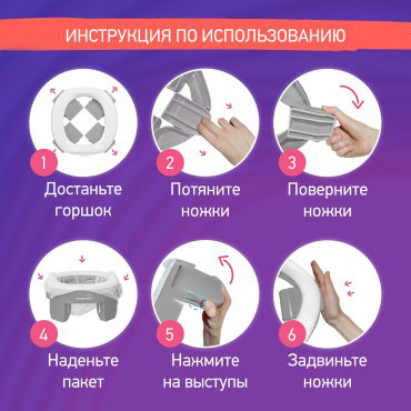 Горшок ROXY HP-255G голубой, серый купить,NaN