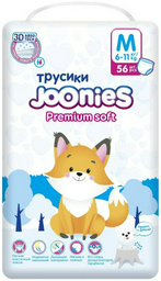Трусики Joonies M, 56 шт