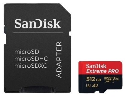 Карта памяти SanDisk Extreme PRO SDSQXCZ-512G-GN6MA 512GB купить,NaN