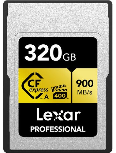Карта памяти Lexar Professional CFexpress Type A GOLD LCAGOLD320G-RNENG 320 Гб купить,NaN