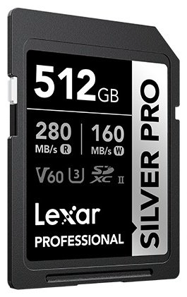 Карта памяти Lexar LSDSIPR512G-BNNNU 512 Гб купить,NaN