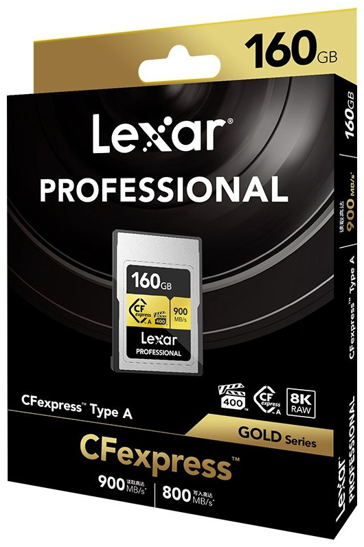 Карта памяти Lexar CFexpress Type A LCAGOLD160G-RNENG 160 Гб купить,NaN