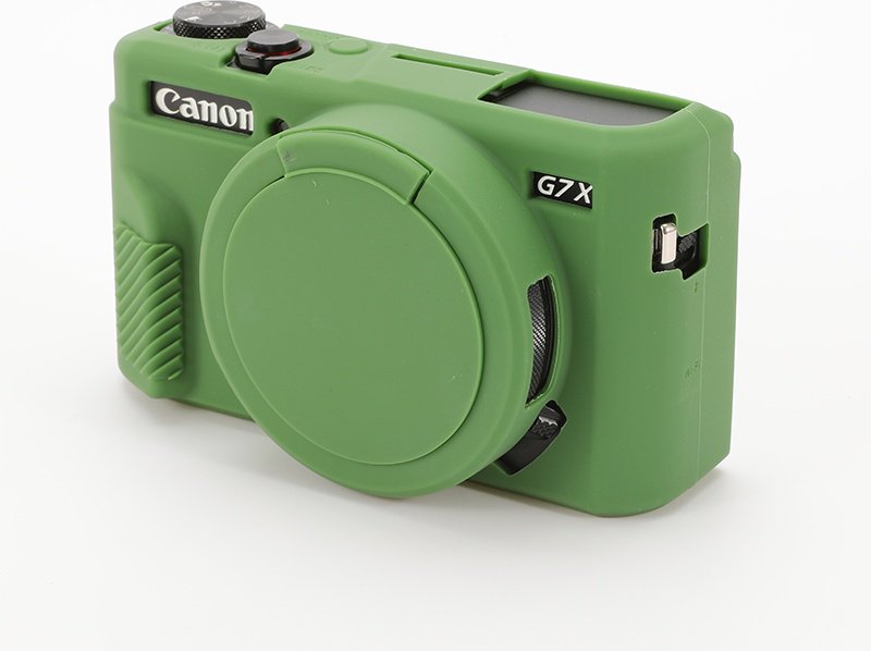 Чехол MAMEN Canon PowerShot G7X Mark II Dark Green зеленый купить,NaN