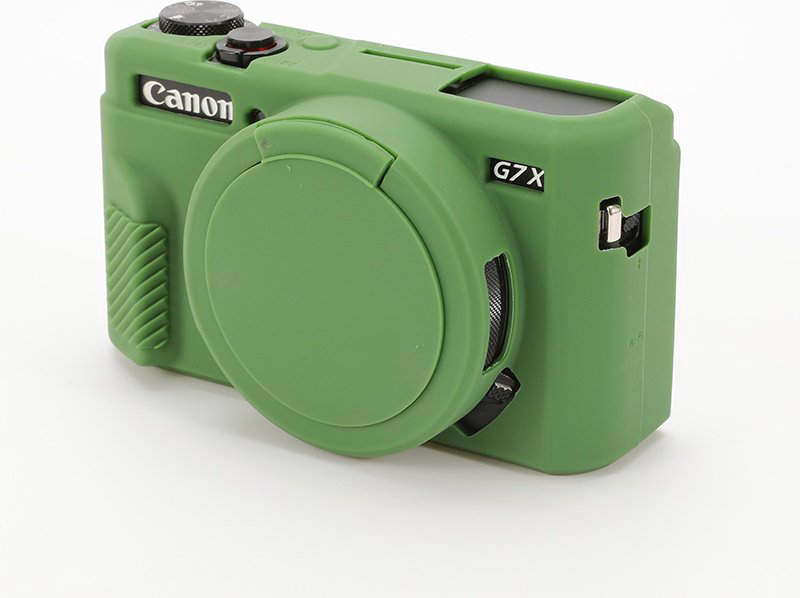 Чехол MAMEN Canon PowerShot G7X Mark II Dark Green зеленый купить,NaN