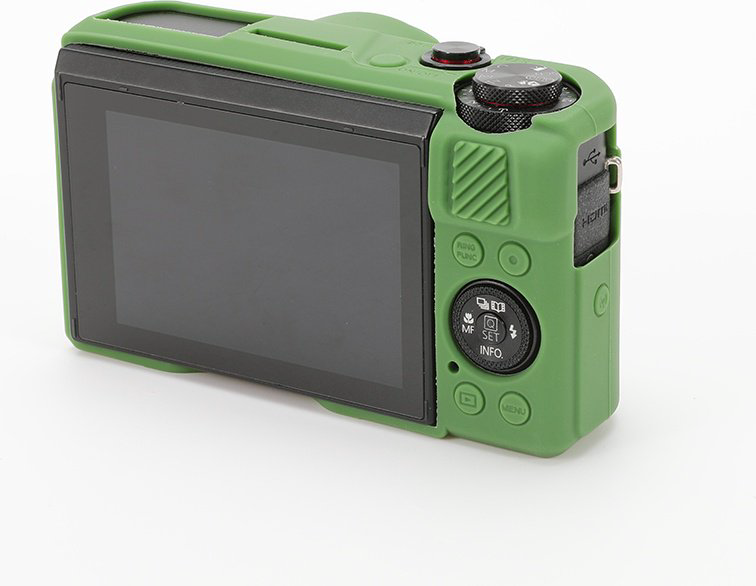 Чехол MAMEN Canon PowerShot G7X Mark II Dark Green зеленый купить,NaN