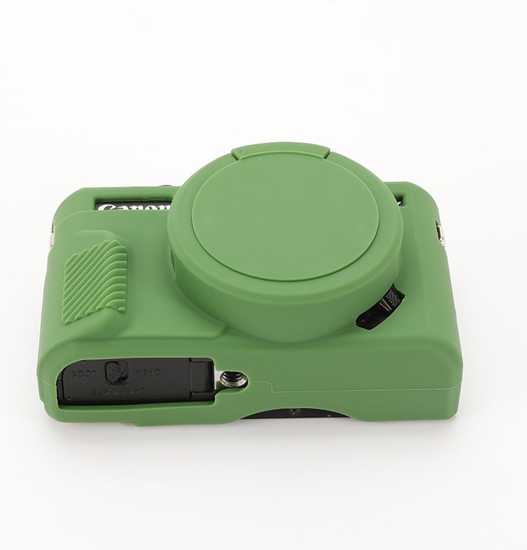 Чехол MAMEN Canon PowerShot G7X Mark II Dark Green зеленый купить,NaN