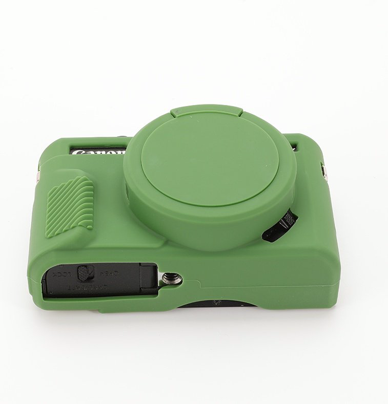 Чехол MAMEN Canon PowerShot G7X Mark II Dark Green зеленый купить,NaN