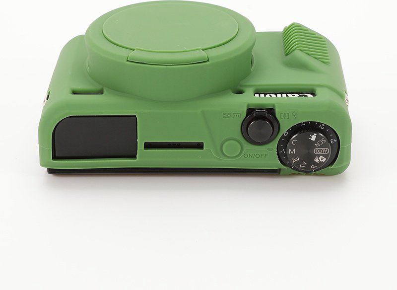 Чехол MAMEN Canon PowerShot G7X Mark II Dark Green зеленый купить,NaN