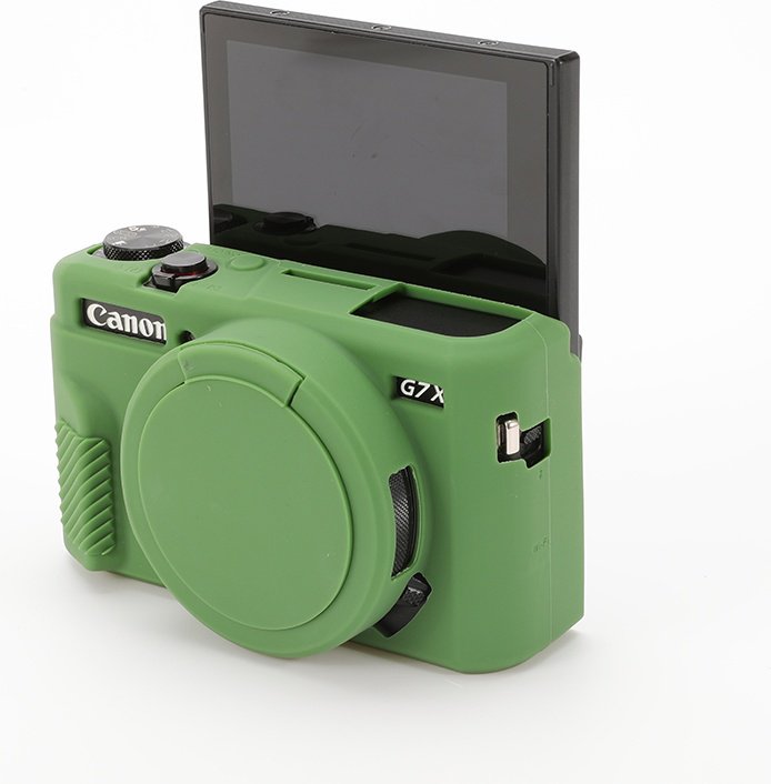 Чехол MAMEN Canon PowerShot G7X Mark II Dark Green зеленый купить,NaN