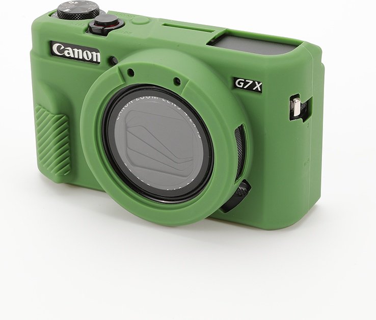 Чехол MAMEN Canon PowerShot G7X Mark II Dark Green зеленый купить,NaN