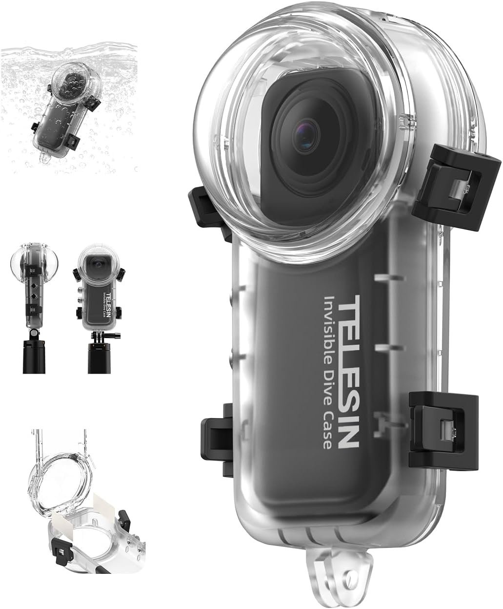 Аквабокс Telesin S4-WTP-08-TIS для Insta360 X4 купить,NaN