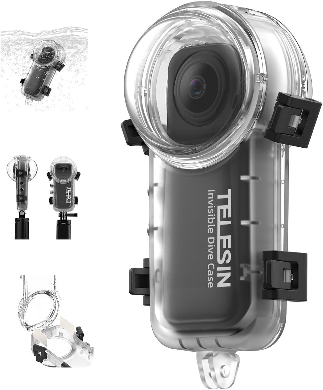 Аквабокс Telesin S4-WTP-08-TIS для Insta360 X4 купить,NaN
