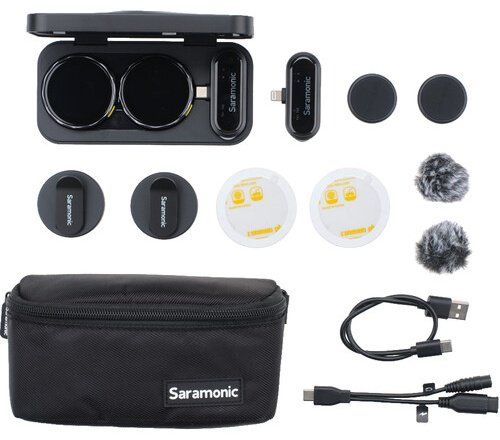 Микрофон Saramonic Blink Me U2 черный купить,NaN