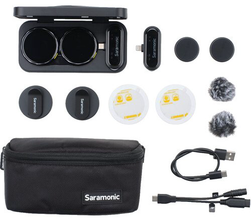 Микрофон Saramonic Blink Me U2 черный купить,NaN