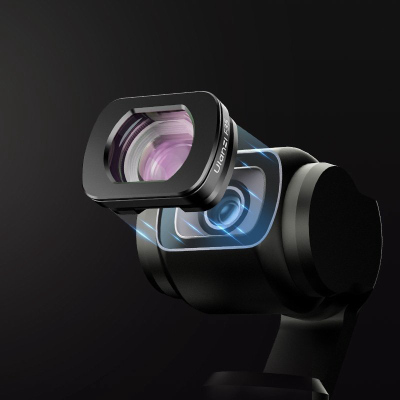 Светофильтр Ulanzi F35 Pocket 3 Wide Angle Lens купить,NaN