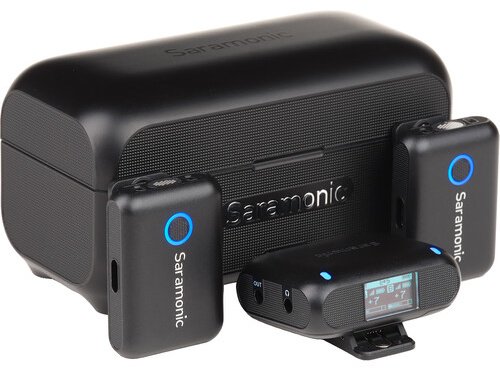 Микрофон Saramonic Blink500B2+ черный купить,NaN