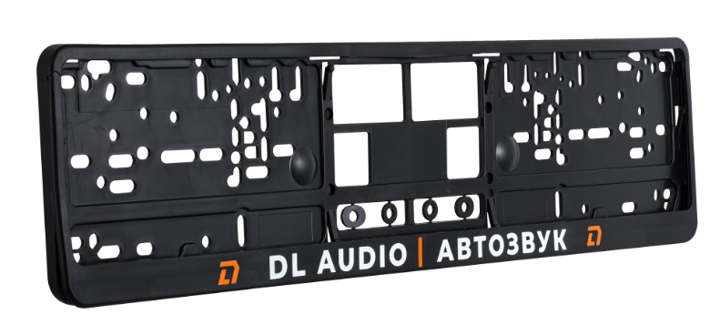 Рамка для номера DL Audio ramkaDl черный