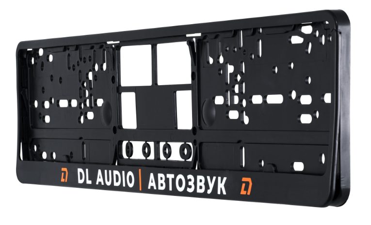 Рамка для номера DL Audio ramkaDl черный