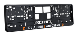 Рамка для номера DL Audio ramkaDl черный