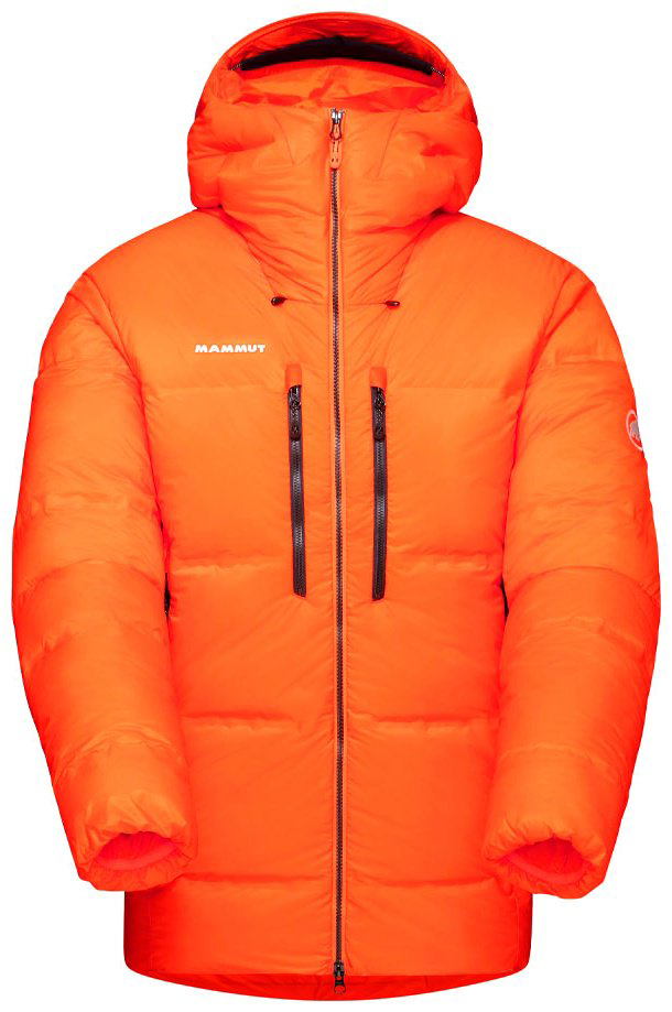 Пуховик Mammut оранжевый купить,NaN