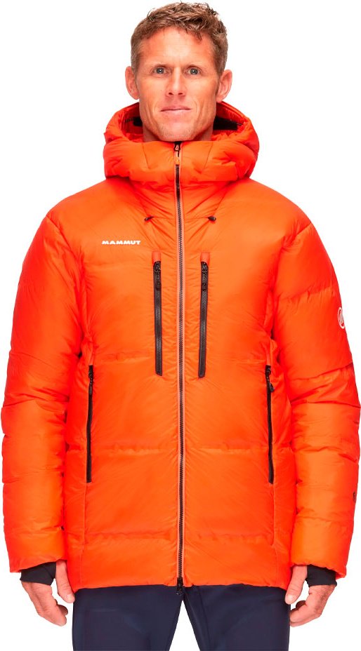 Пуховик Mammut оранжевый купить,NaN