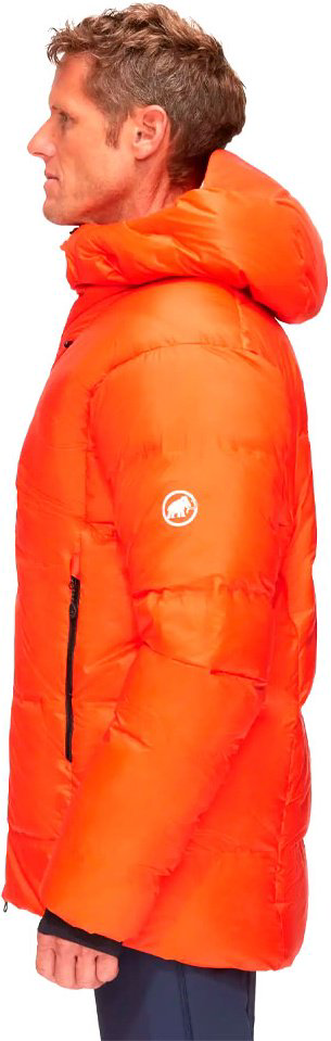 Пуховик Mammut оранжевый купить,NaN