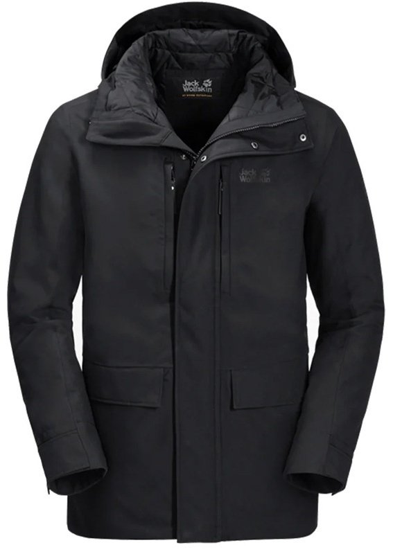 Зимняя куртка Jack Wolfskin черный купить,NaN
