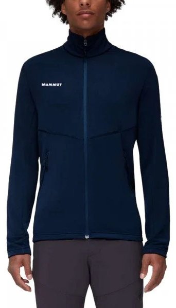 Флиска Mammut однотонный синий купить,NaN