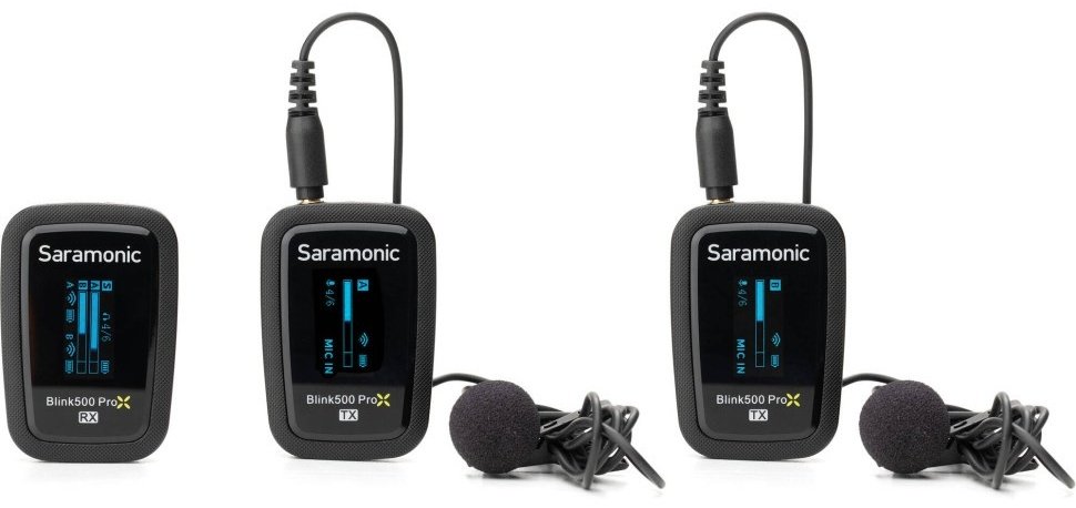 Микрофон Saramonic Blink500 ProX B2 черный купить,NaN