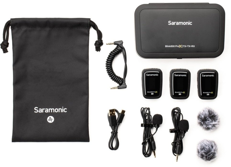 Микрофон Saramonic Blink500 ProX B2 черный купить,NaN