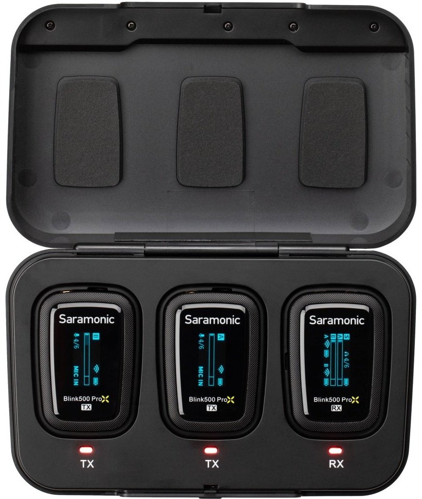 Микрофон Saramonic Blink500 ProX B2 черный купить,NaN